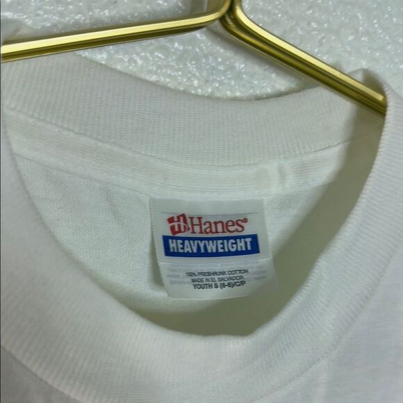 YMC White Gymnastics T-Shirt- Size Small - Picture 2 of 4